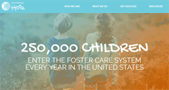 Desktop Screenshot of fostering-hope.com